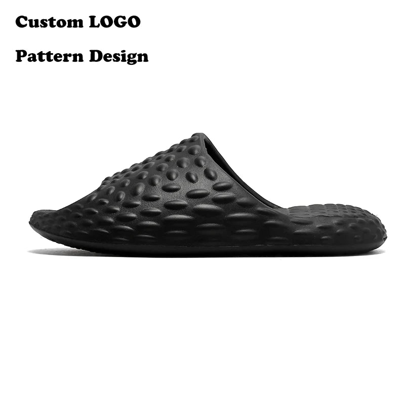 BreezeStep Open Toe Breathable Waterproof Beach for EVA Material Thick Soles Anti-Slippery Cloud Pillow Cushioning Sandals