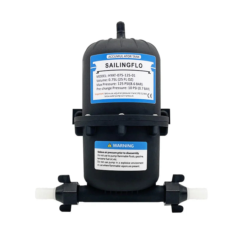 SAILINGFLO 0.75L RV Caravan Water Pump Pressurized Accumulator Tank