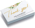 Custom Fancy Printing Emboss and Foil Stamping Thank You Greeting Sleeve Cheap Gift Card