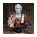Modern Home Decor High Quality Colored Marble Roman Man Bust Statues Hand Carved  Stone Indoor Outdoor Sculpture Custom Garden