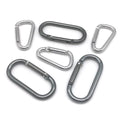 Wholesale Climbing Oval Shape Carabiner 50mm Steel Carabiner Climbing Hook CE 25KN