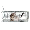 Customized Professional Humane Galvanized Foldable Feral Cat Trap Cat Trap Cage