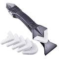 3 1 Industrial DIY Silicone Caulking Tools Stainless Steelhead Caulk Remover Sealant Scraper Glass Glue Angle Scraper OEM