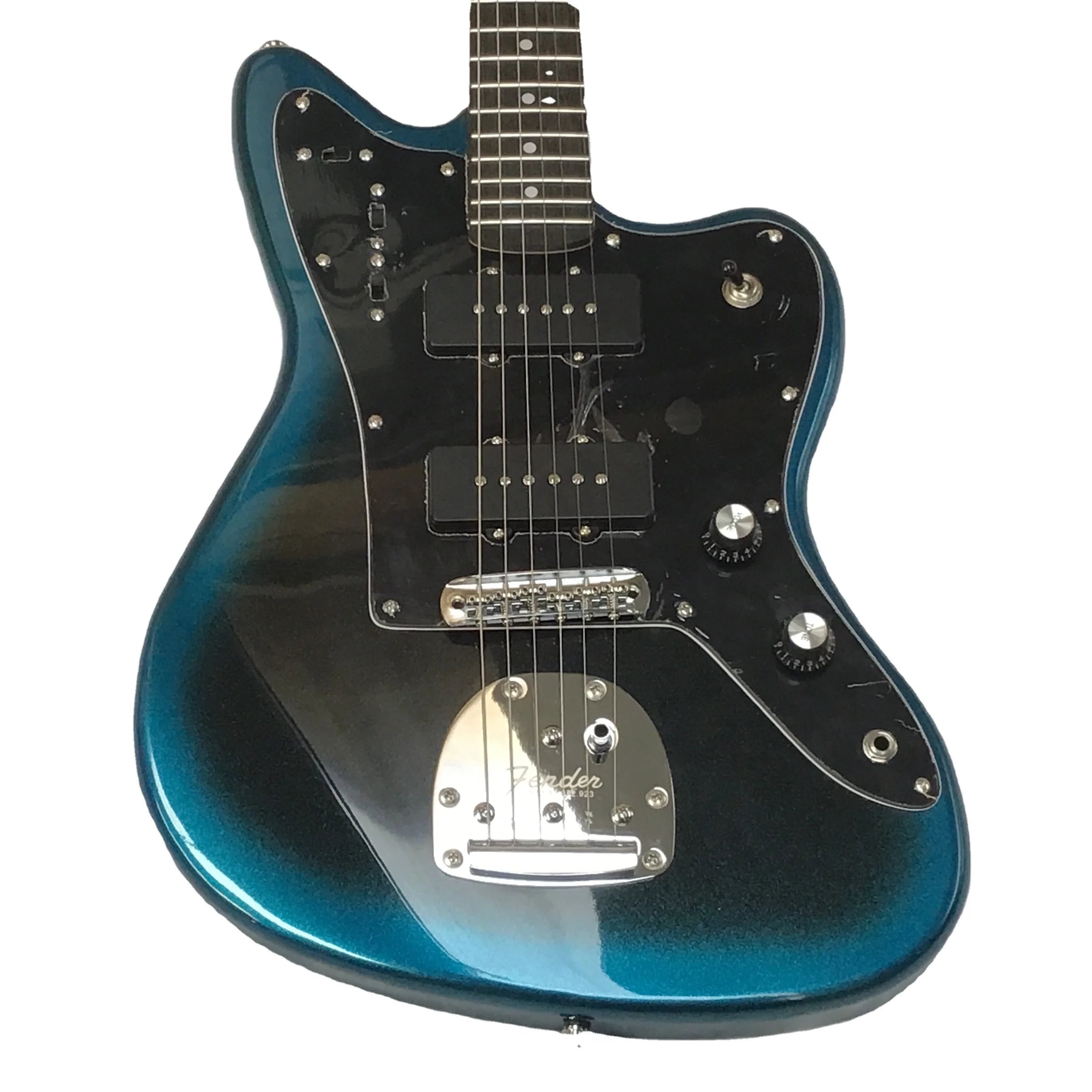 Music Electric Guitar SeriesCustom Jazz Master Stringed Instrument Solid Body Roasted Maple Neck Electric Guitar