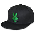 Custom Logo Kids Snapback Cap Custom Acrylic Snapback Hat Flat Brim Kids Baseball Cap