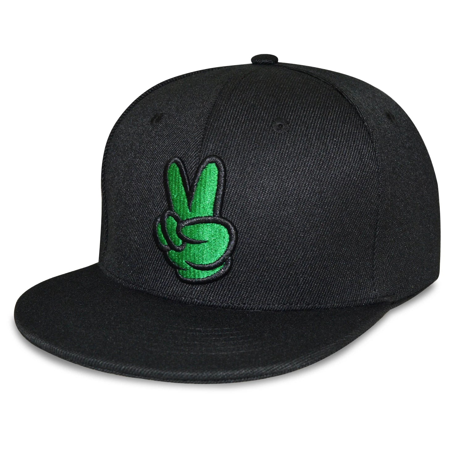 Custom Logo Kids Snapback Cap Custom Acrylic Snapback Hat Flat Brim Kids Baseball Cap