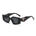 Millennium Y2K Ins Style Sunglasses Polygonal Candy Color with Clear White Frame Trendy Personalized Sun Glasses