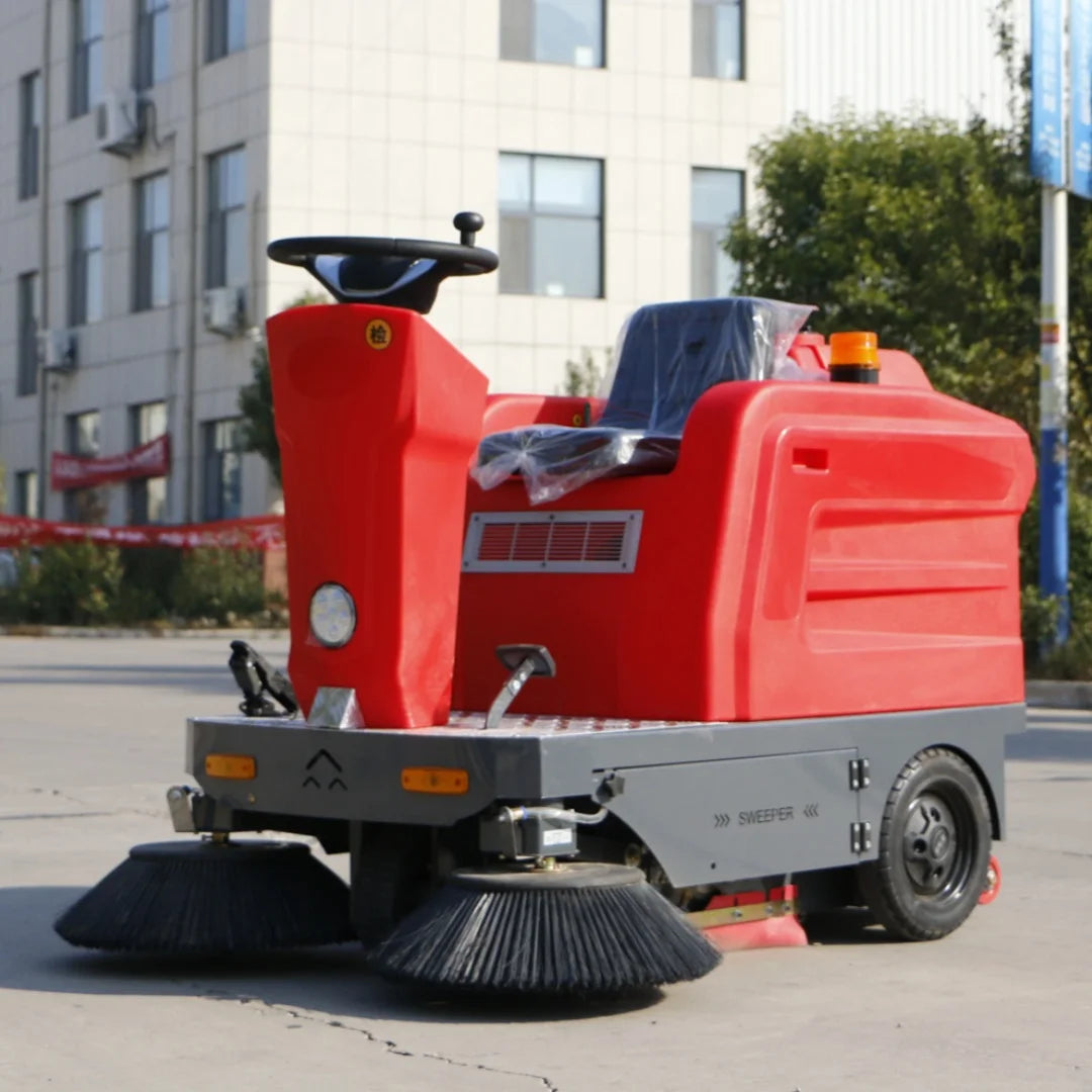 Hot Sale Automatic Battery Electric Outdoor Vacuum Road Industrial Ride-on Floor Sweepers Machine With CE