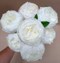7 Heads 1 Bouquet Artificial Peony Silk Flower Silk Peony Flowers for Home  Wedding Party Decor