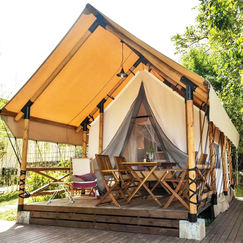 China Manufacturer Camping Waterproof Glamping Tent