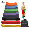 GEDENG Resistance Band Set of 5 - Pull-up Assist Bands for Exercise Stretching Physical Therapy and Muscle Training