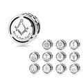 Real 925 Sterling Silver Professional Charm Beads Fit Charms Bracelets Bangles Fashion Jewelry Making Wholesale Lots Bulk