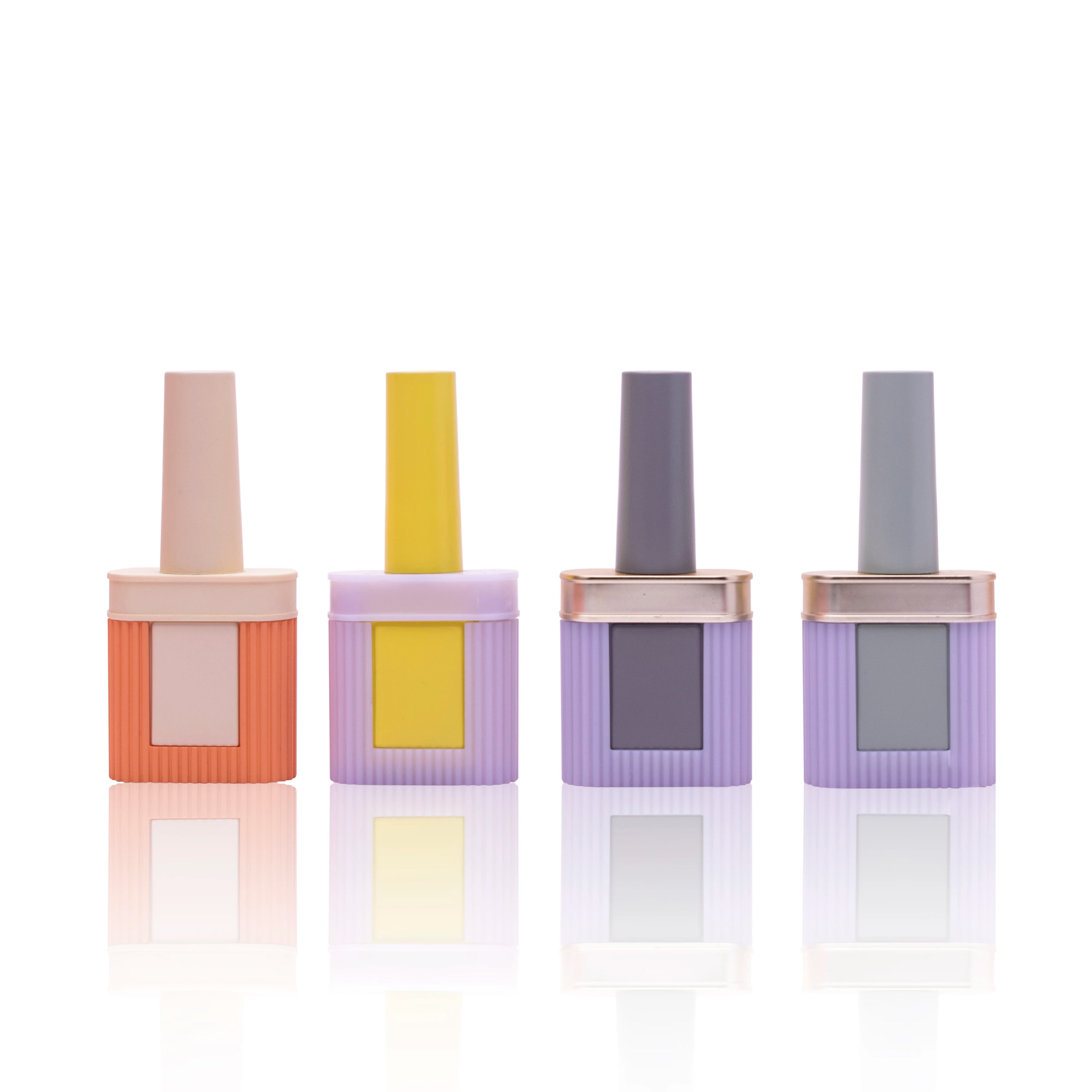 10ml Gel Nail Polish Custom Luxury Bottles Container Gel Polish Packaging Hard Gel Nail Builder in a Bottle