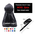 MOQ 20pcs Plain Color Designer Headbands Bonnets and Silk Durags Vendors