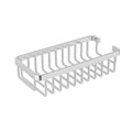 Punch-Free Wall-Mounted Square Aluminum Bath Organizer PET Bathroom Shelves Shampoo Storage Rack Kitchen Holder Spice Storage