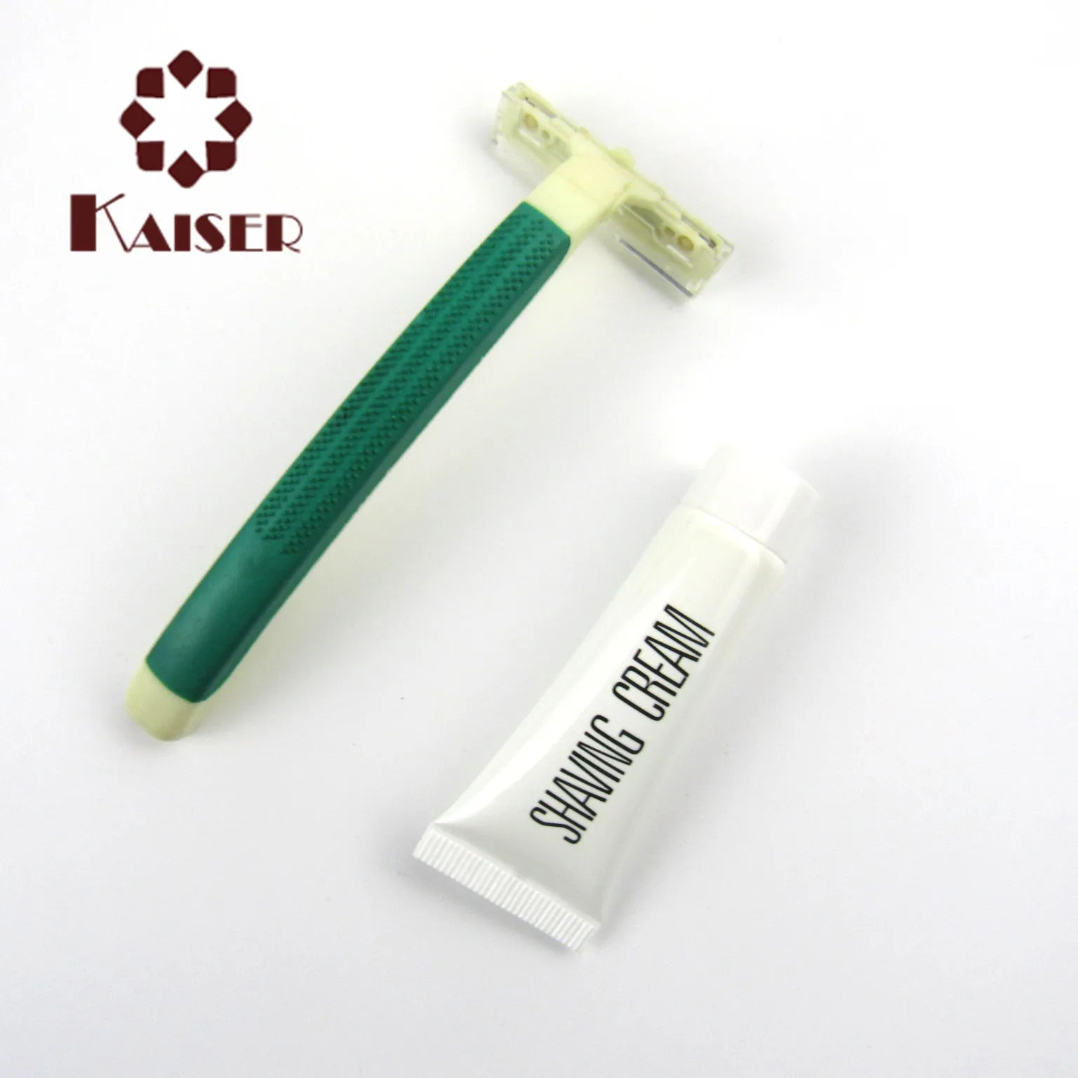Safety and Hygiene Men's Hotel Disposable Twin Blade Plastic Handle Shaving Razor