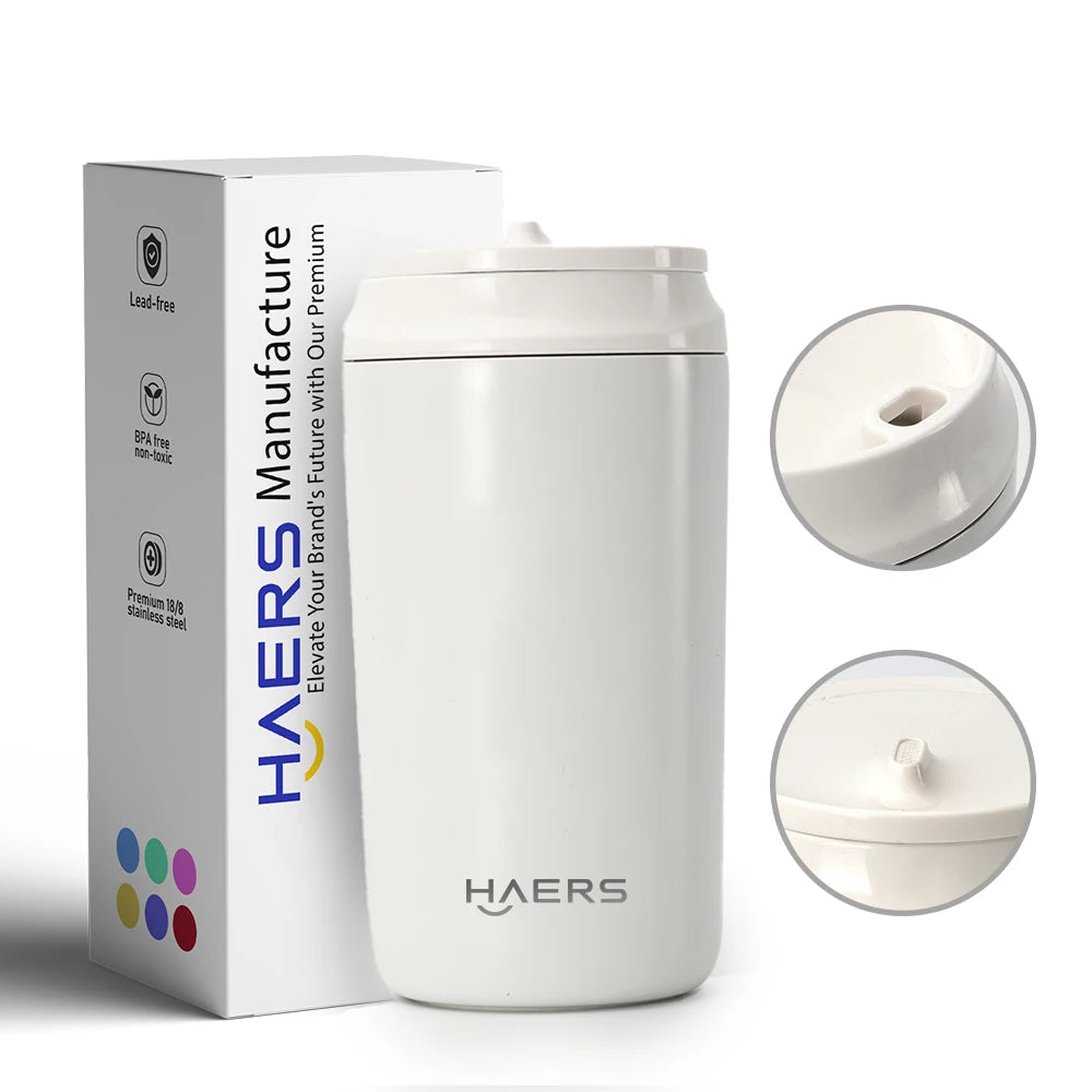 Customized Gift Stainless Steel Eco-Friendly Tumbler Coffee Mug Custom Capacity On-The-Go Use