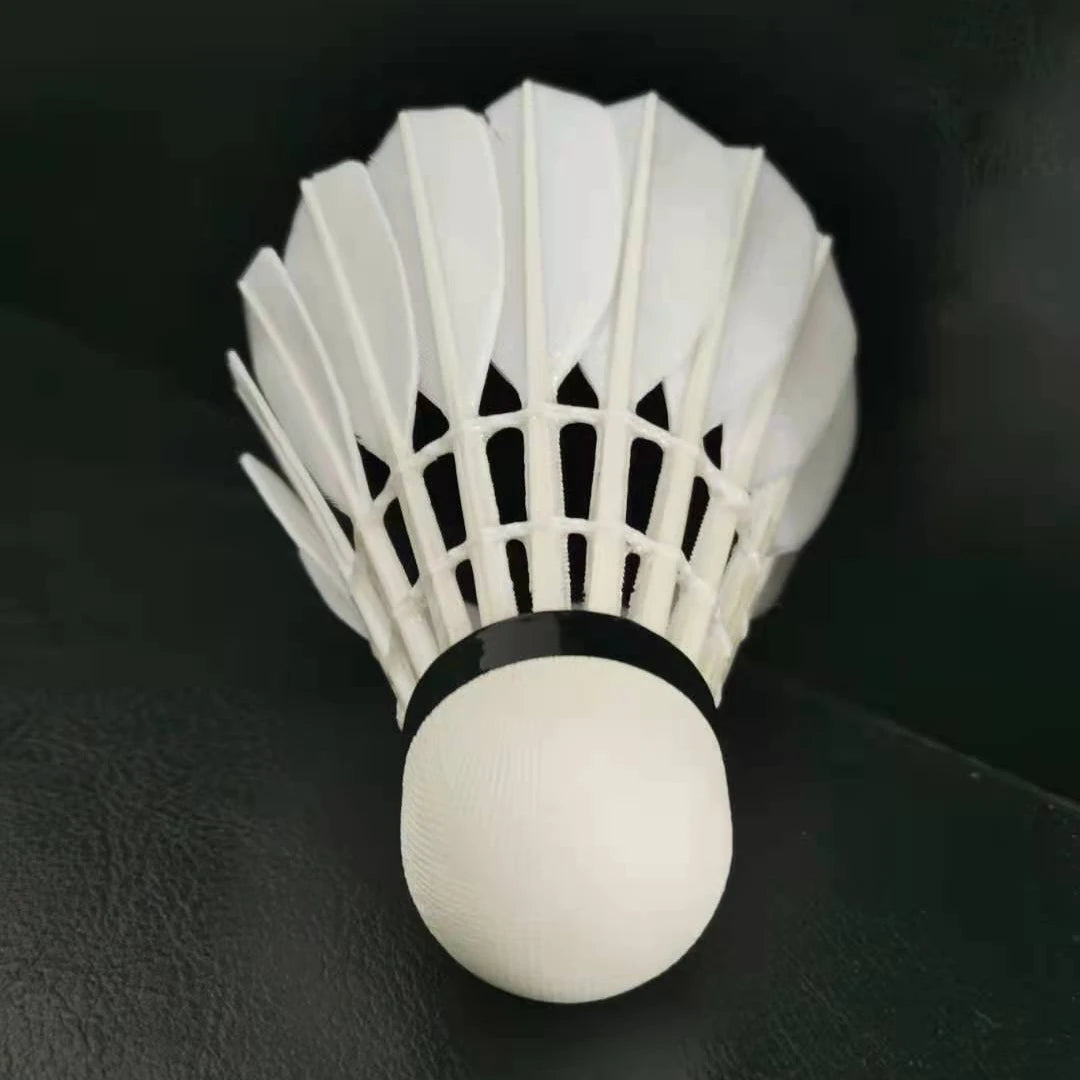 Shuttlecock Factory Sport Badminton Lingmei 80 Pure White Goose Feather Badminton Shuttlecock As Aeroplane Black Label