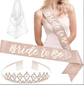 Bachelor Party  Decoration Shoulder Crown  Head Dress Set Bride to Be Party Supplies
