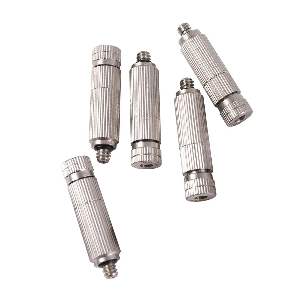 3/16 Inch Stainless Steel Misting Nozzle Irrigation Cooling Humidify Landscaping Sprayer High Pressure Fogging Nozzle