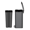 Wholesale 12L Rectangular Household Home Office Foot Pedal Trash Can Hotel Supply