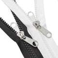 G&F No. 10 Resin Double-sided Zipper With Double Sliders Tent Zipper Large Pull Lock Accessories Long Large Zipper