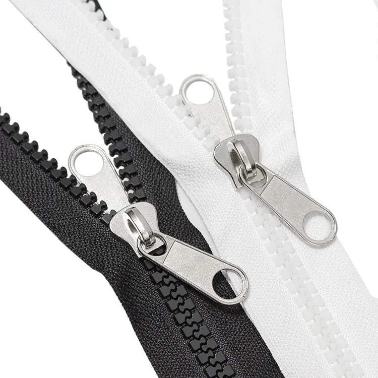G&F No. 10 Resin Double-sided Zipper With Double Sliders Tent Zipper Large Pull Lock Accessories Long Large Zipper