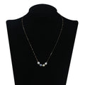 ZHUJI Hot Sale Seawater Round Shape Necklace for Gifts