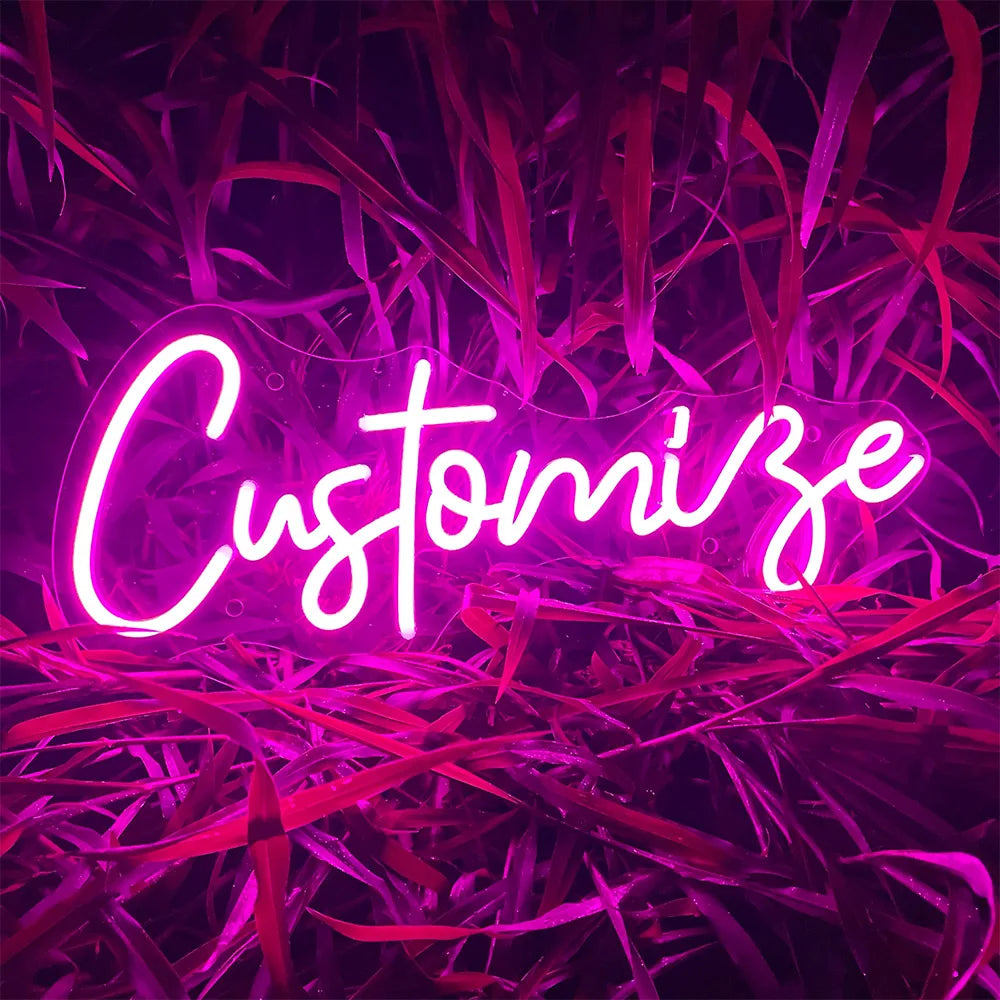 Hanging Acrylic Sign Board Company Brand Name Custom Led Logo Lighting Led Neon Logo Sign