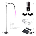 5W Ultraviolet LED Silent Pedal Switch Lamp Beam Light for Eyelashes Grafting UV  False Eyelash Grafting Adhesive Floor Lamp