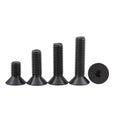 Customized 10.9 Grade High Strength Carbon Steel Black Oxide DIN7991 M3- M16 Countersunk Head Hexagon Socket Bolts