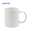 Grade B Personalized Custom Sublimation Blanks 11oz White Coated Heat Press Ceramic Coffee Mugs