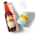 Anti-ice Bucket Beer Bottle Labels Custom Logo Embossed Gold Foil Sticker Liquor Beverage Sticker Label Soda Bottle Labels