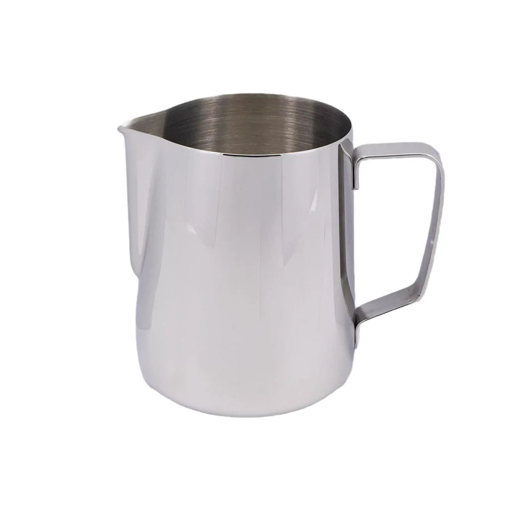 1PCS AM Store Hot Selling Wholesale Milk Frothing Pitcher Stainless Steel Milk Jug Barista Tools Coffee Steaming Pitcher Cup