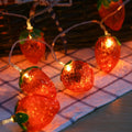 Battery Operated LED Strawberry fairy String Light for Christmas Bay Windowroomgift Atmosphere Decoration