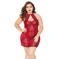 Mature Women Lingerie Transparent Hot Babydoll Sexy Nighty for Ladies Plus Size Woven Standard Sexy Lace Underwear Set