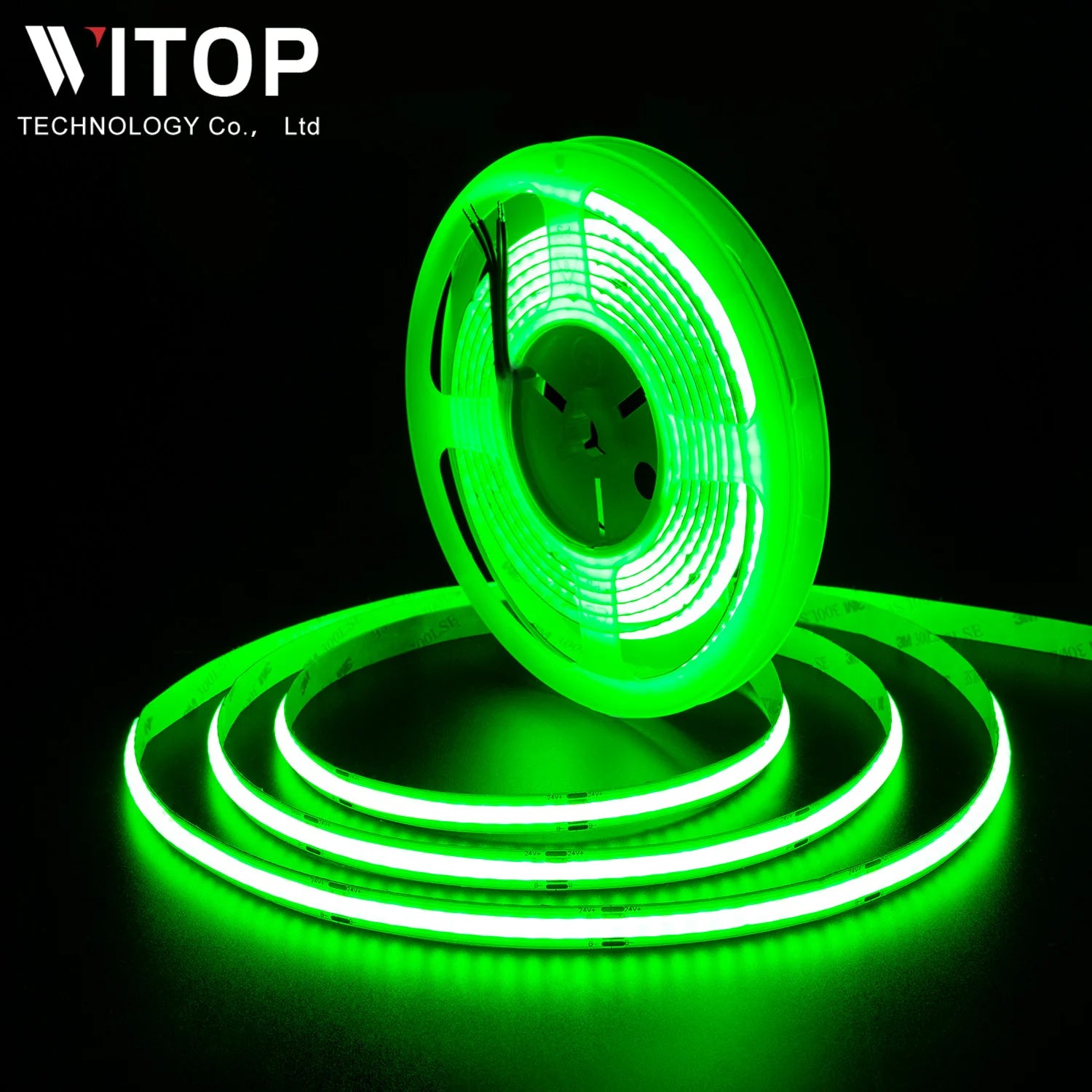 COB RGB 14W Led Strip 24V 12V 576leds Waterproof Rgb Cob Led Strip LED Line Lights Wardrobe Cabinet Trough Light