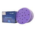 80 Grit 6 Inch Purple Sanding Disc Multi-Hole for Auto Body Polishing OEM Customizable