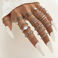 Women's Men's Elegant Jump Ring Fashion Mesh Jewelry with Butterfly Cut Diamond for All Ages Party Occasion