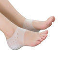 Unisex Height Increase 5CM Silicone Orthopedic Arch Support Heel Cushion Insoles Foot Increase Pads