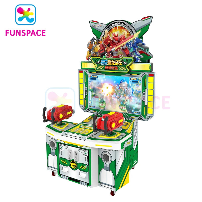 Gaming City Playground New Design Coin Operated Game Shooting Simulator Scan Shooter Arcade Amusement Machine