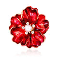 DRAG1082 Hot Sale Fashion Enamel Flower Brooch Women Customized Brooch Jewelry Wholesale