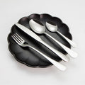 Wholesale Fork Knife Spoon Set Stainless Steel Plated Wedding Restaurant Cutlery Silverware Fork and Knife Set Flatware Set