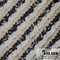 Customize Colourful Sequins Mesh Lace Fabric Floral Pattern 100% Polyester Eco-Friendly Sustainable Embroidery Fabric African
