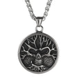 Vintage Jewelry Wholesale Stainless Steel Mens Pendant Necklace Gothic Style Necklace Jewelry