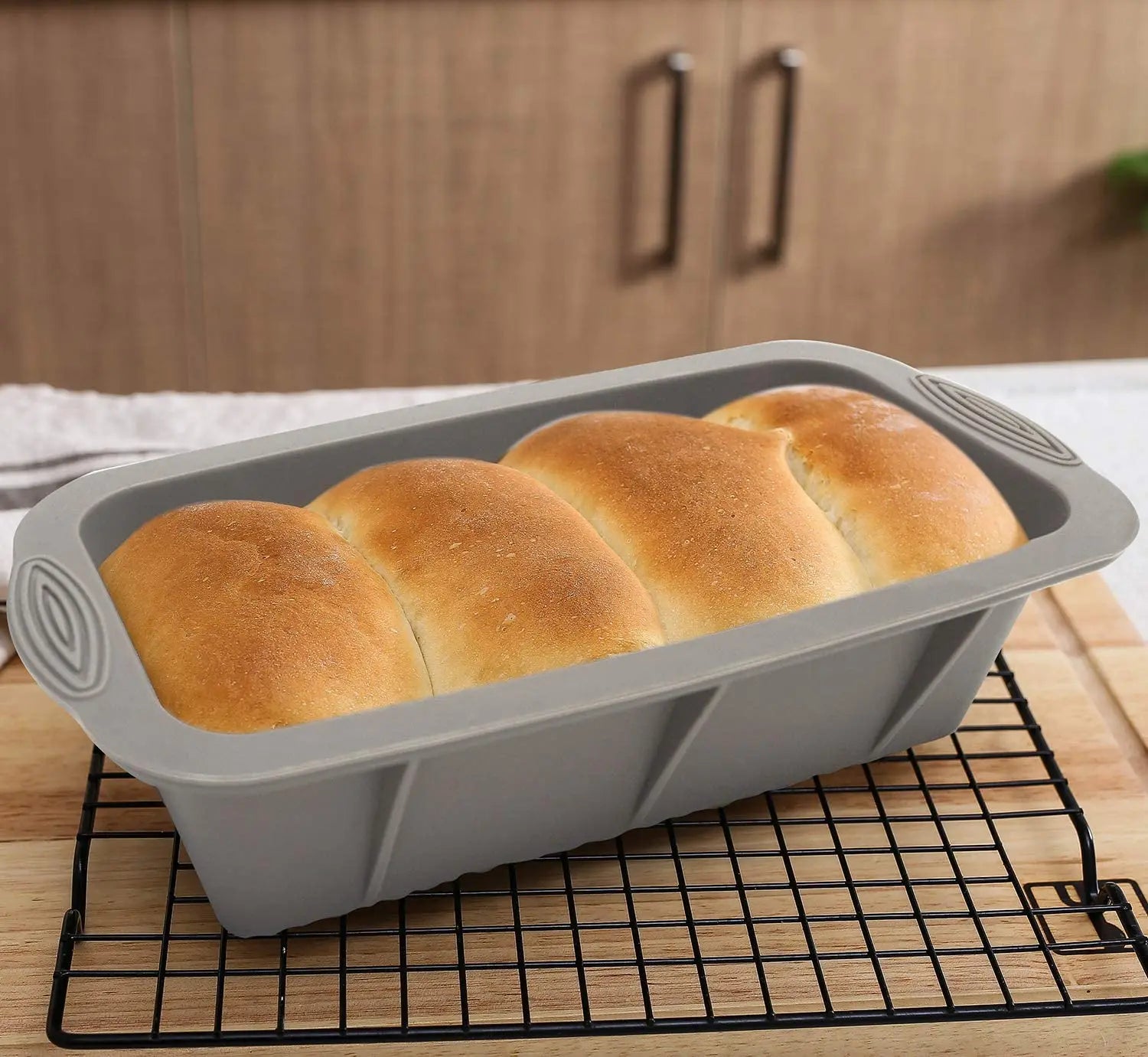 Silicone Cake Mold Loaf Pan Not Stick Rectangular Toast Bread and Loaf Pan