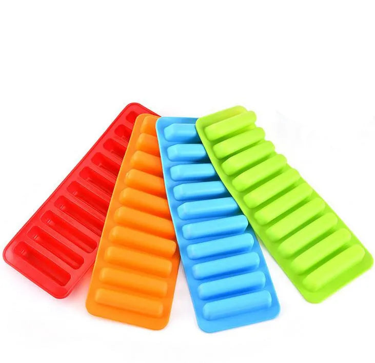 Silicone Ice Cream Stick Cube Tray for Water Bottle