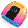 Rechargeable UV LED Nail Dryer with Timers 10S 30S 60S 90S Faster Curing and Battery-Powered Power Supply