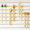 Geometric Rhombus Star Earring Unique Stainless Steel Long Chain Earring Advanced Sense Jewelry Tassel Earrings for Women