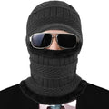 Winter Beanie Hat with Neck Warmer Knitted Balaclava Ski Face Cover Sports Gaiter for Fishing Party Daily Use Beach Image Style
